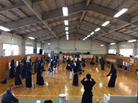 2017年1月7日に開催された平成28年度新潟県銃剣道錬成大会