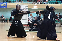2018年9月22日に開催された平成30年度全国都道府県対抗銃剣道大会