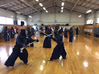2017年1月7日に開催された平成28年度新潟県銃剣道錬成大会