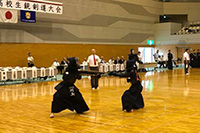 2018年7月28日に開催された第30回全国銃剣道高校生大会
