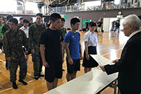 2018年7月8日に開催された第四回新潟県青年銃剣道大会